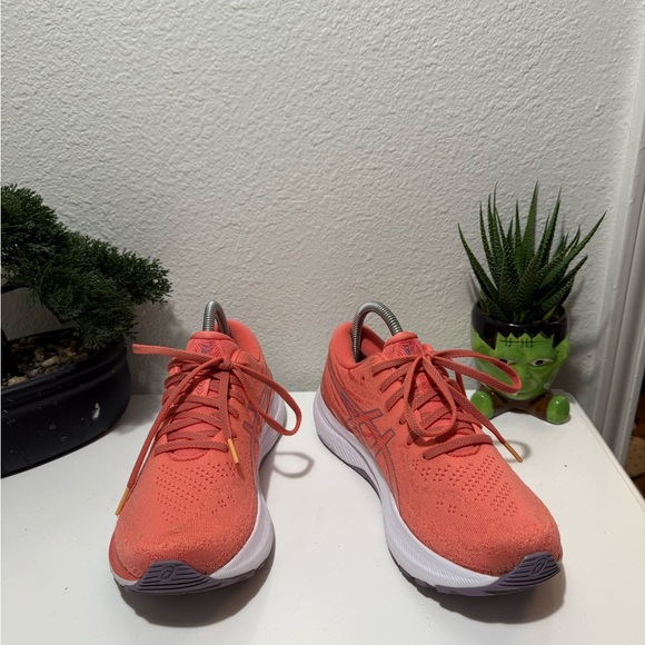 ASICS Women's Vibrant Coral Athletic Shoes - Picture 2 of 5